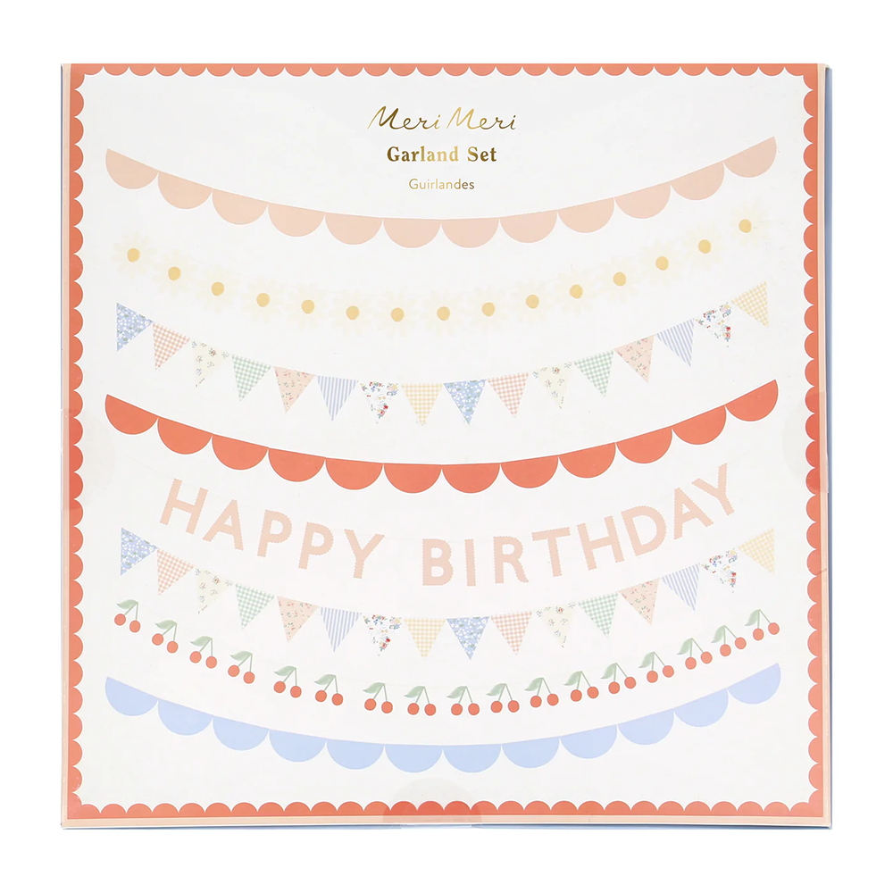Meri Meri Party Wimpelkette Patchwork