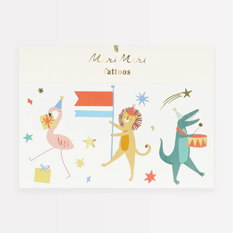 Meri Meri Kindertattoos &#39;Animal Kingdom&#39;