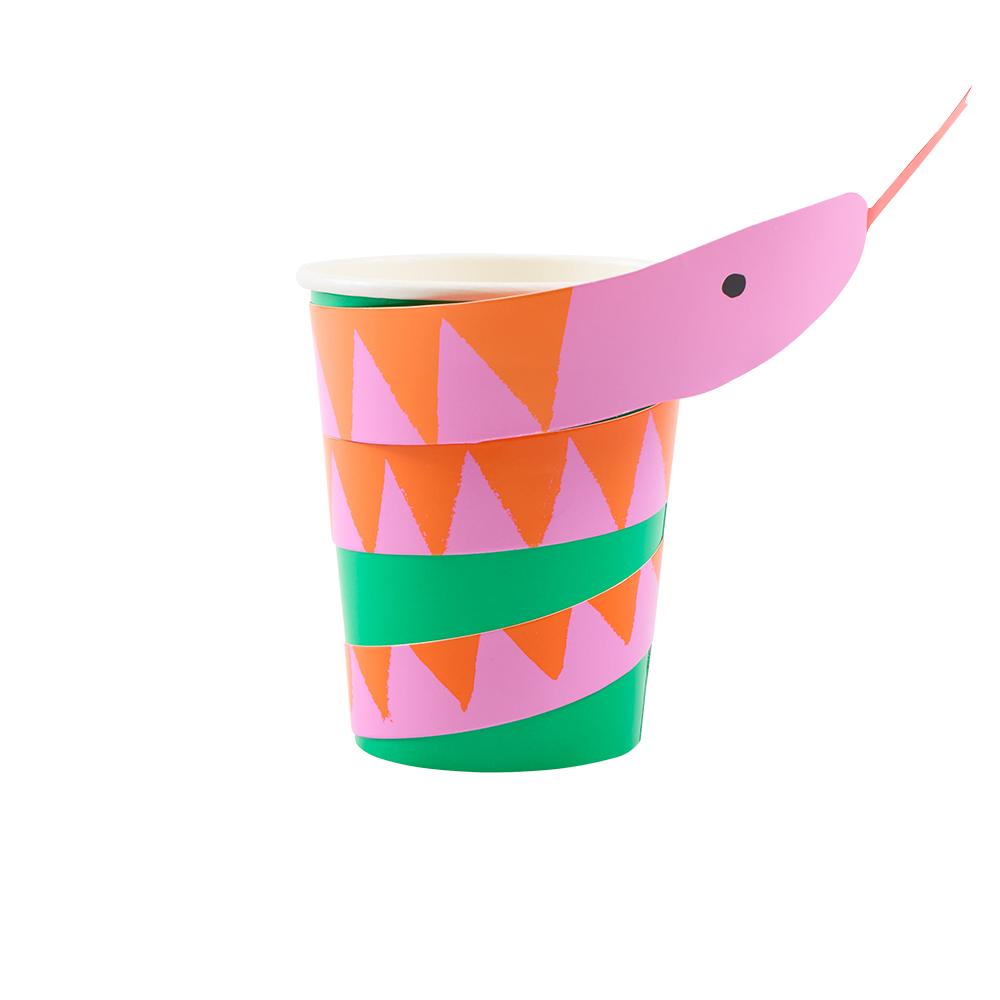 Meri Meri Partybecher Jungle Jamboree - Online MY SNOWFLAKE