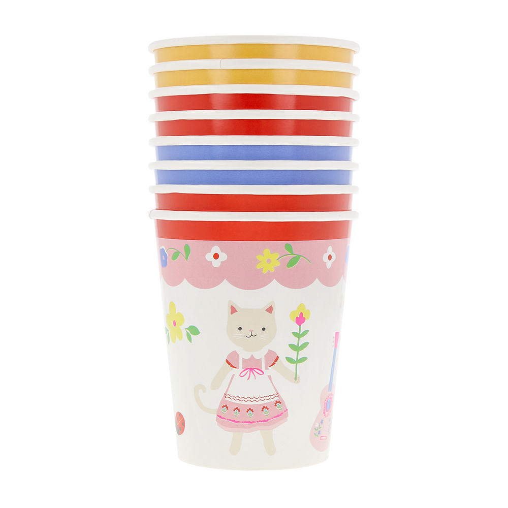 Meri Meri Partybecher Kitten Club - Online MY SNOWFLAKE