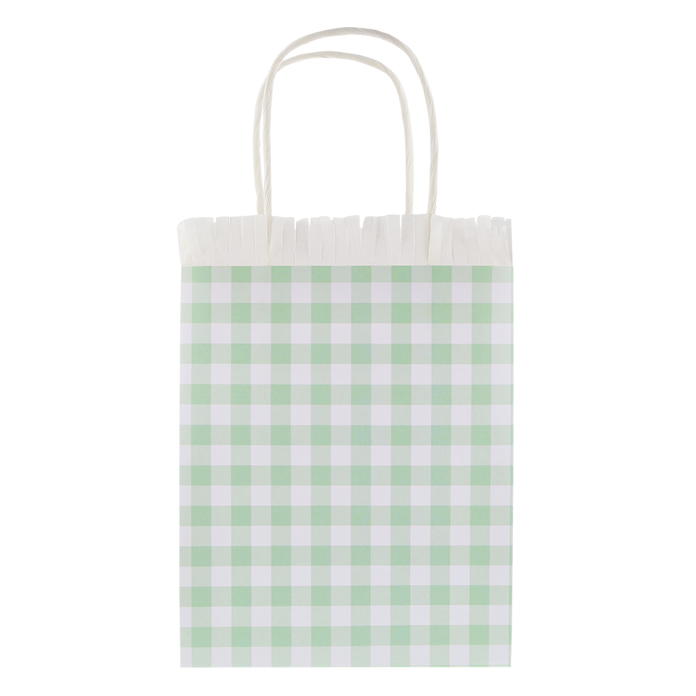 Meri Meri Partytüten Gingham Fringe - Online MY SNOWFLAKE