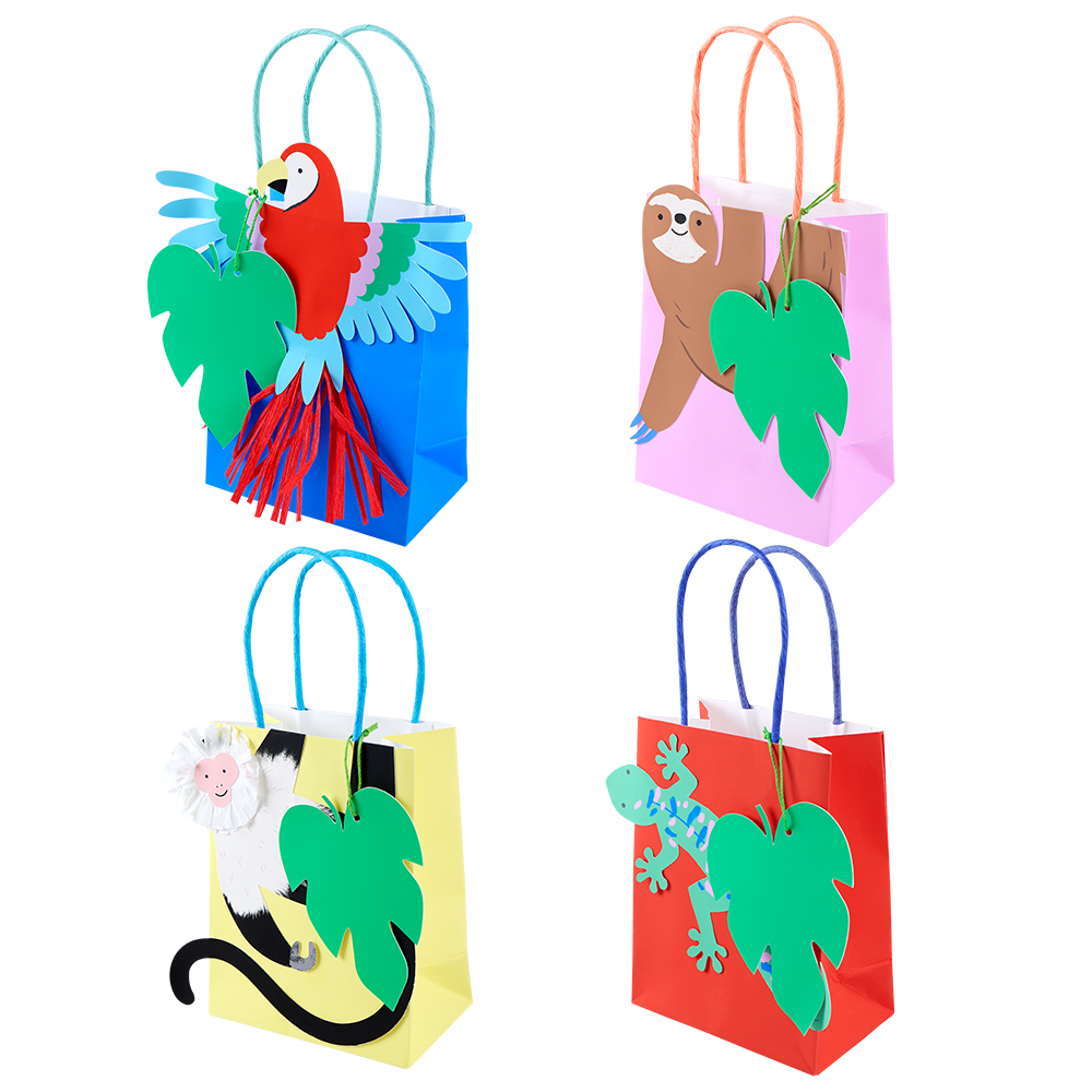 Sachets Cadeaux Jungle Jamboree Meri Meri