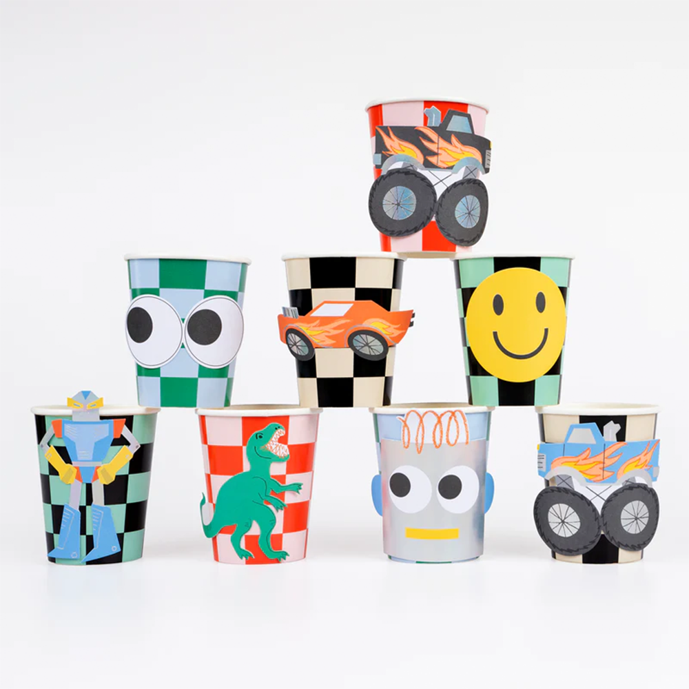 Meri Meri Partybecher Toybox Icon
