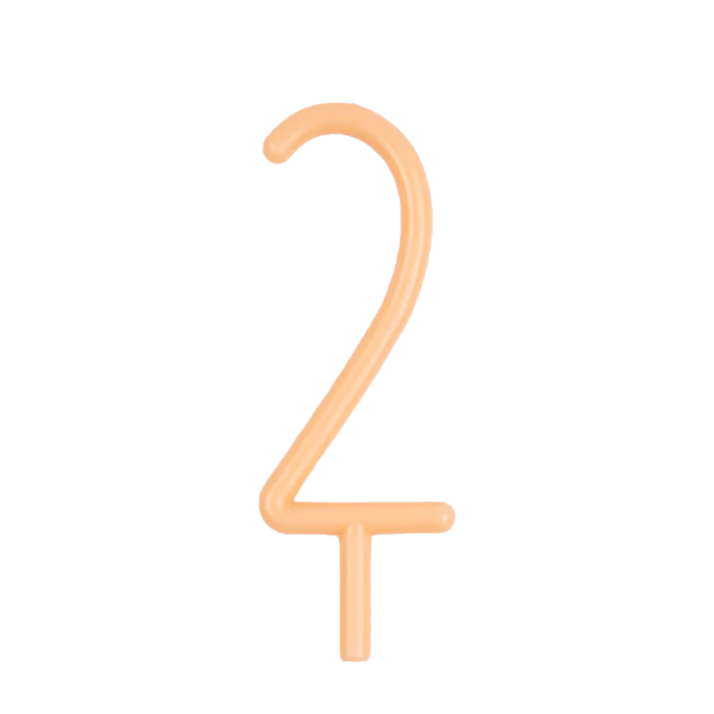 Meri Meri Slim Number Candle Number 2