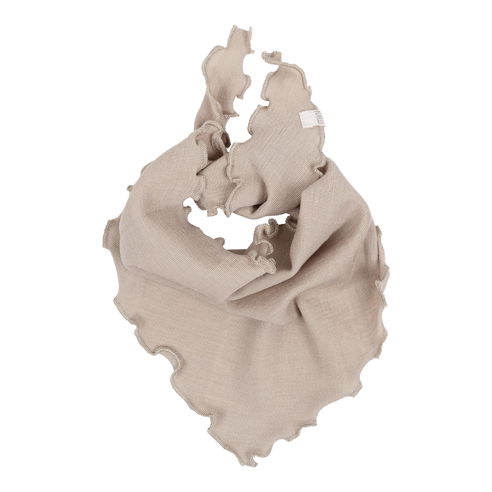Minimalisma Bandana-Lätzchen aus Merinowolle 'Abib' Hemp