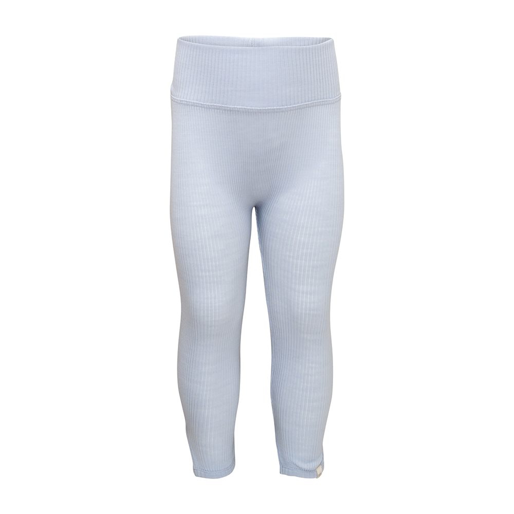 Minimalisma Baby Leggings/Hose aus Merinowolle 'Answer' Frost Blue