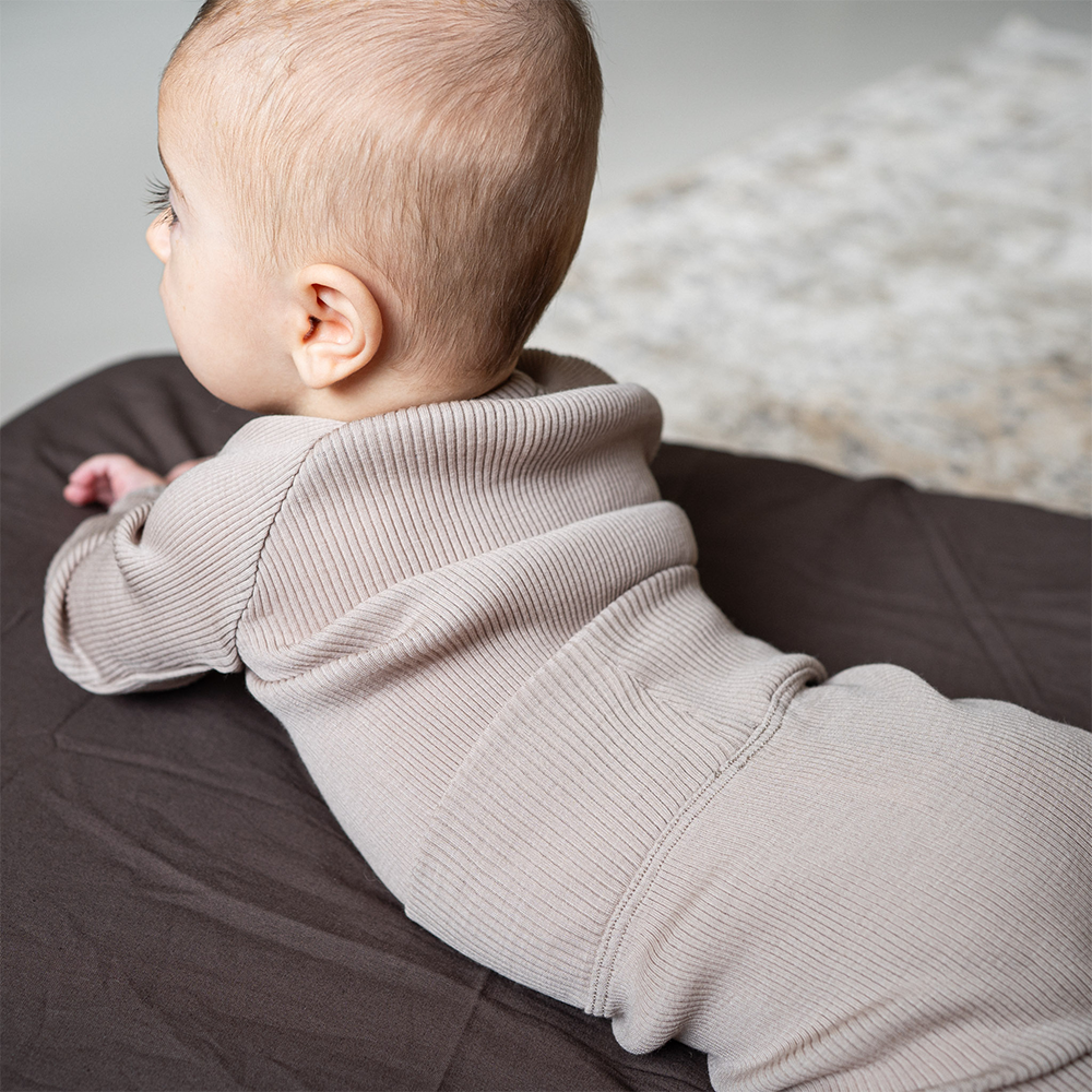 Minimalisma  Wickelbody Langarm aus Merinowolle 'Ask' Hemp