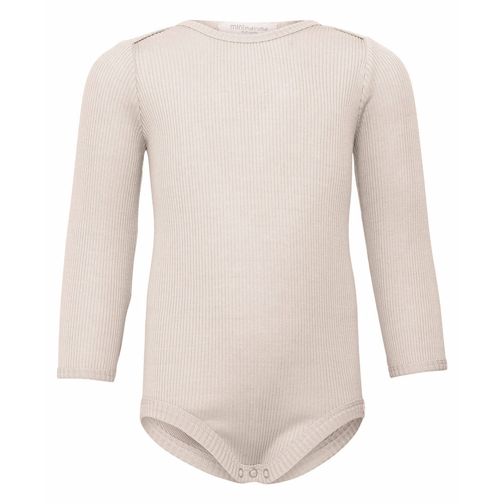 Minimalisma  Body Langarm aus Seide/Baumwolle 'Bono' Ecru