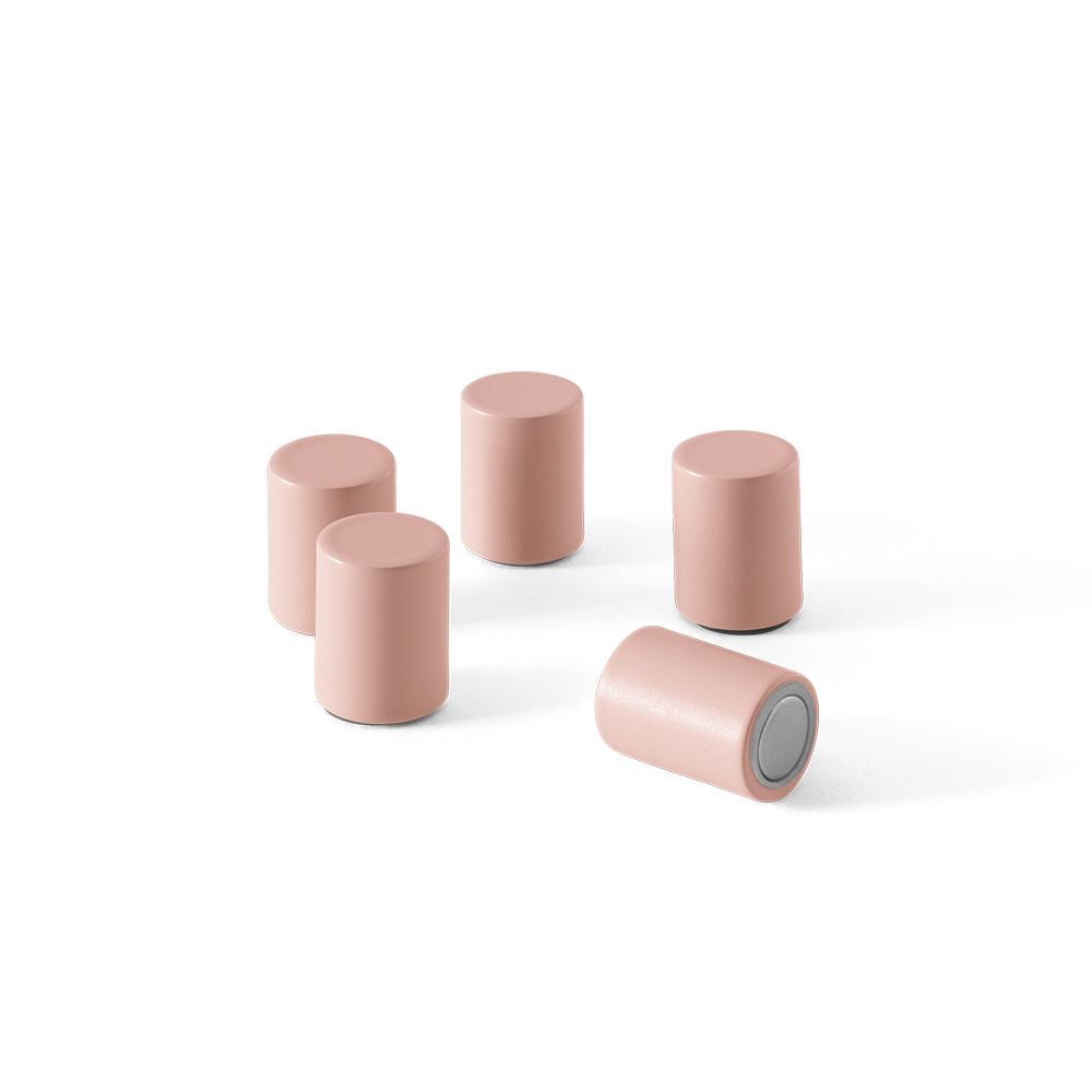 Montana Magnete für Magnettafel 5er-Set Ruby