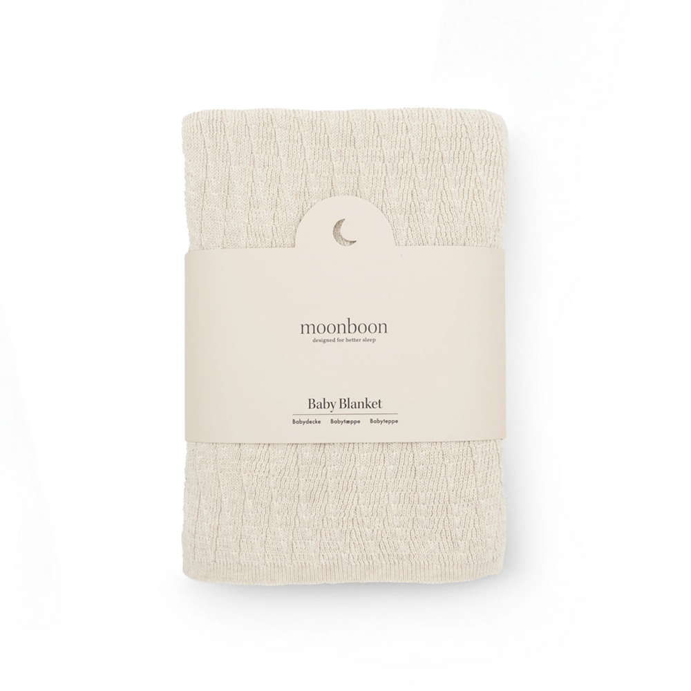 Moonboon  Baby Strickdecke Nature