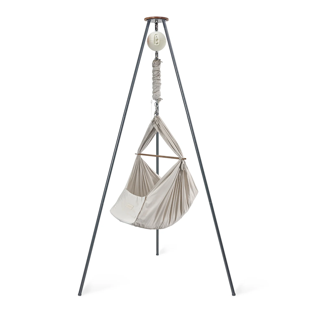 Moonboon Classic Bundle Connect Federwiege Dunkelgrau/Lunar Rock