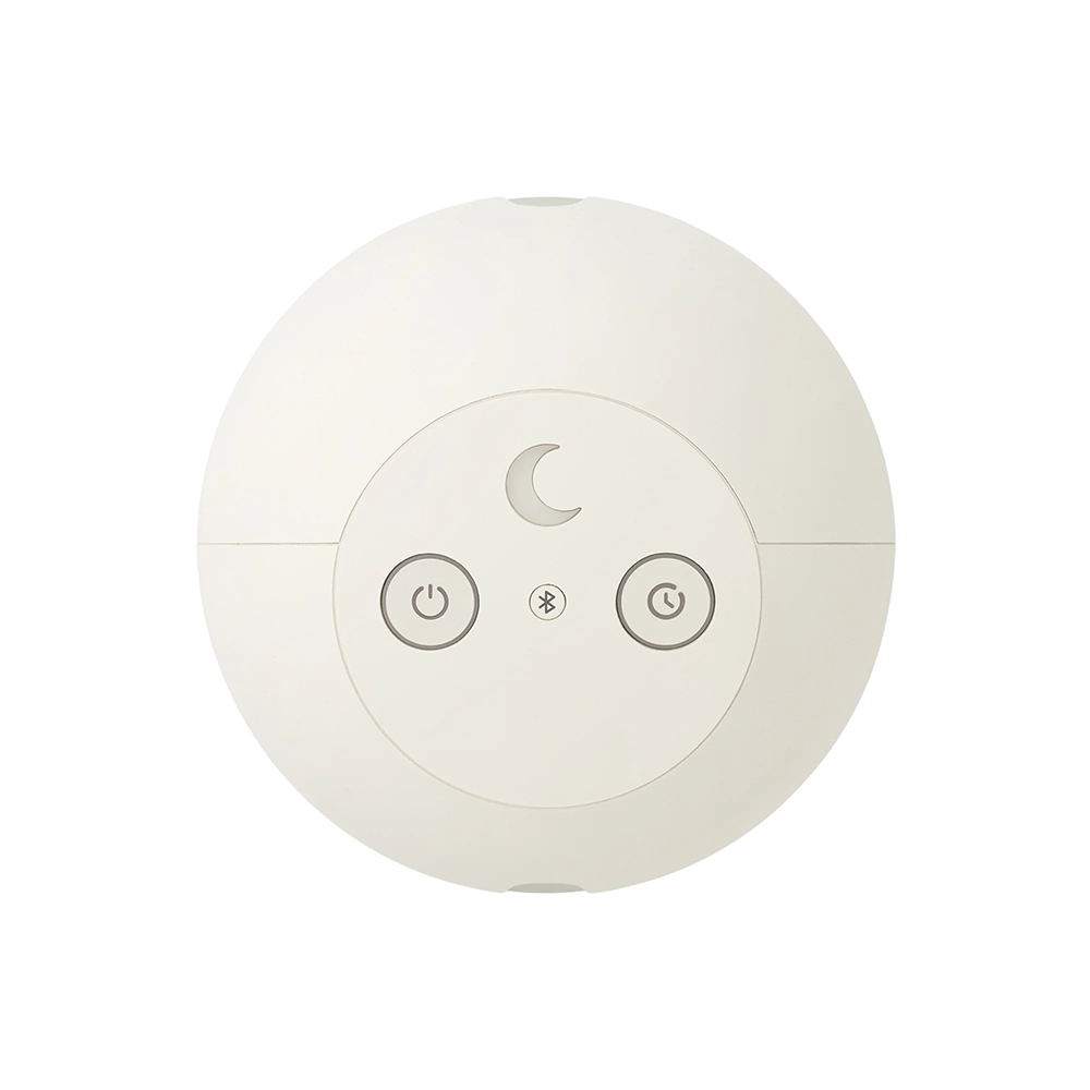 Moonboon Federwiegen-Motor Connect Premium Cream White