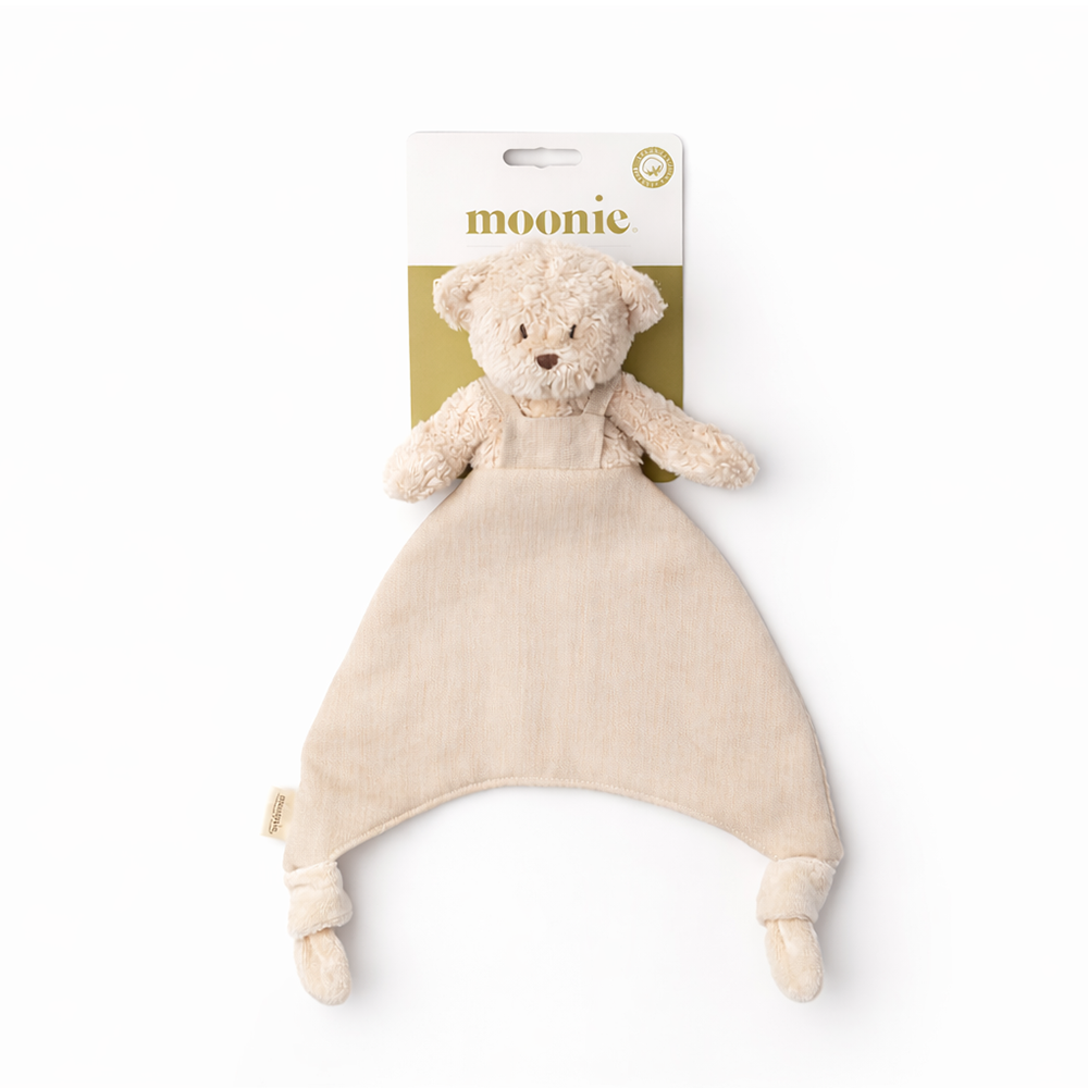 Moonie Cuddle Cloth Bear 'Doudou' Sand