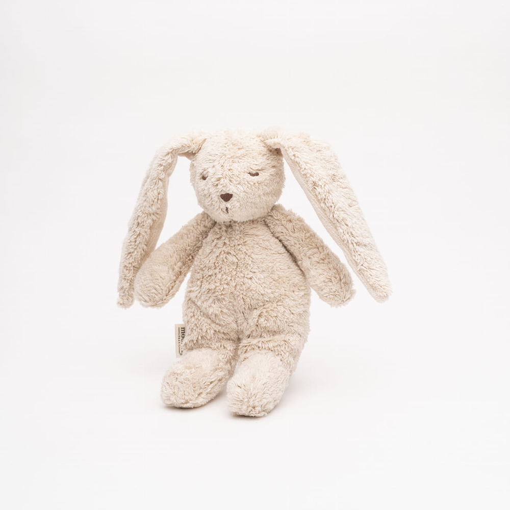 Moonie Kuscheltier Hase 'Sensory' Klein Sand - Online MY SNOWFLAKE