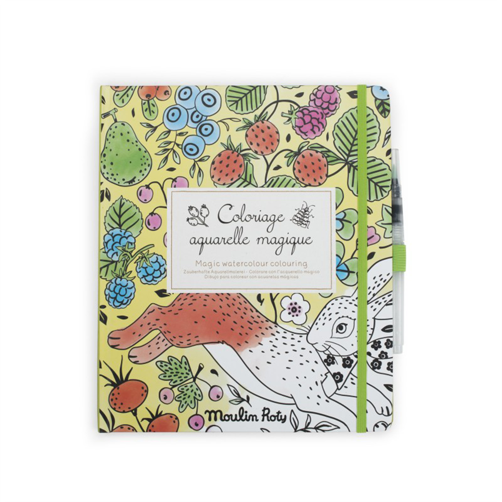 Moulin Roty Magisches Aquarellmalbuch Le Jardin Du Moulin - Online MY SNOWFLAKE