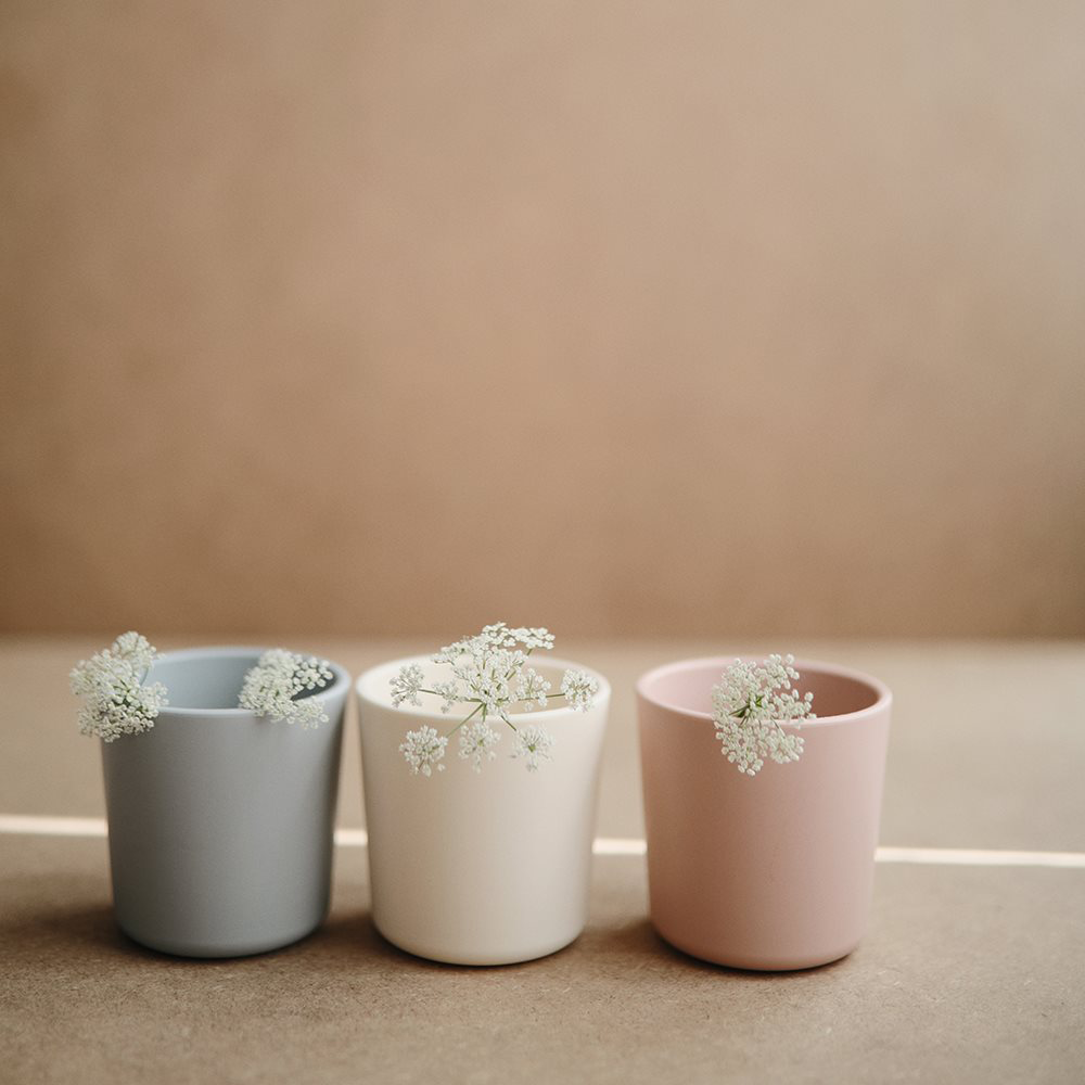 Mushie  Trinkbecher 2er Set   Blush - Online MY SNOWFLAKE