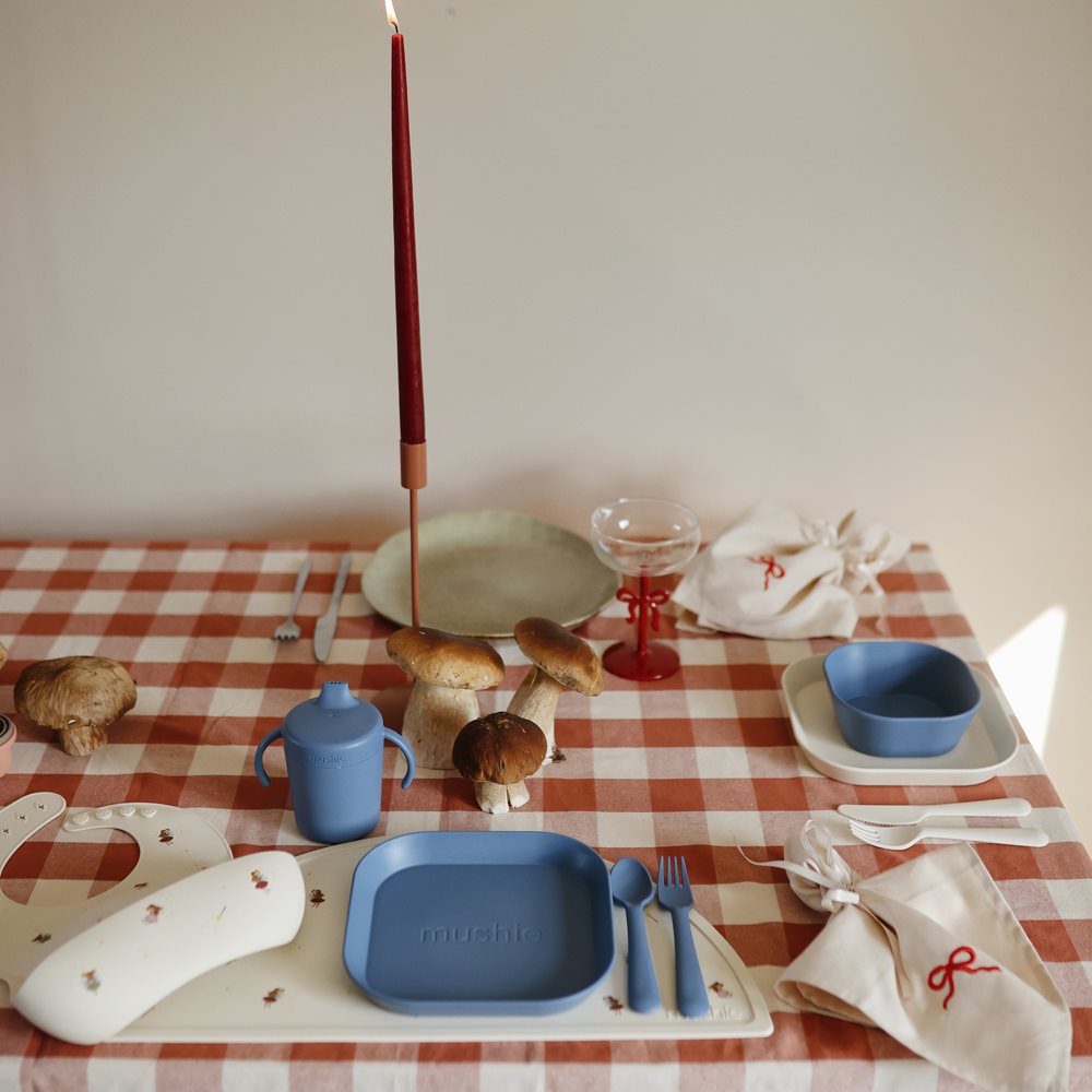 Mushie  Silikon Lätzchen  Fairy Mice