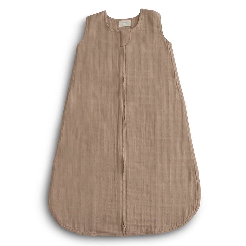 Mushie Sommer Schlafsack 0-6 M Natural