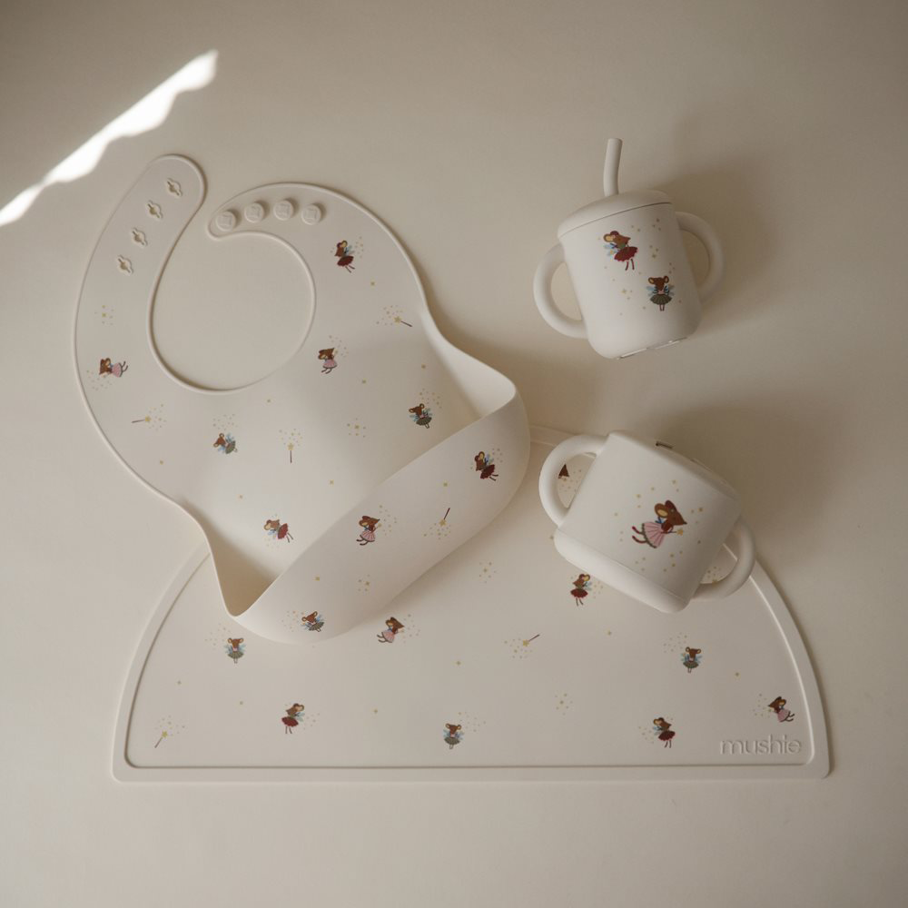 Mushie Trinkbecher mit Strohhalm Fairy Mice - Online MY SNOWFLAKE