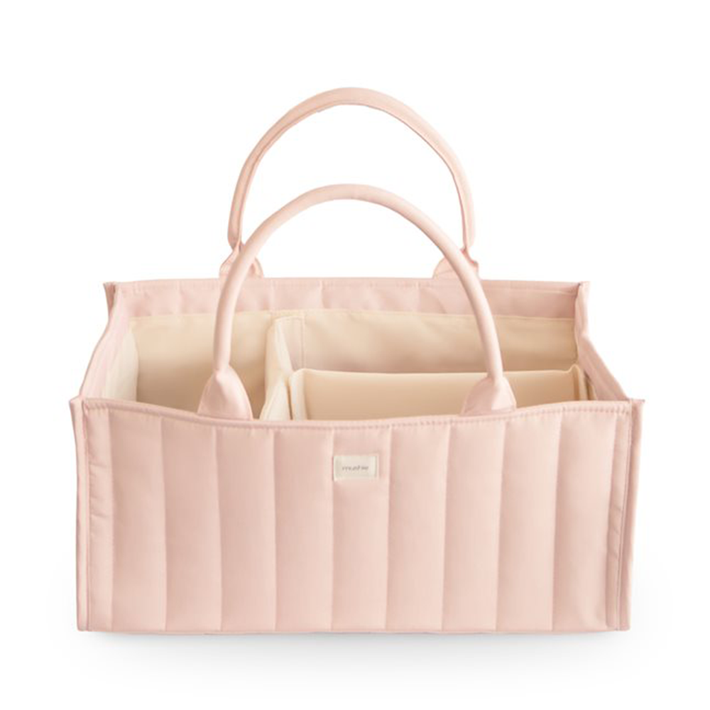 Mushie Windelkorb/Windel Caddy Blush