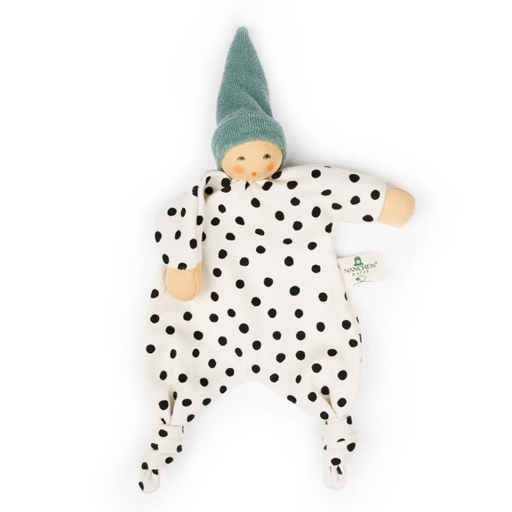 Nanchen Natur 'Pünktchen' Sage Rattle Toy