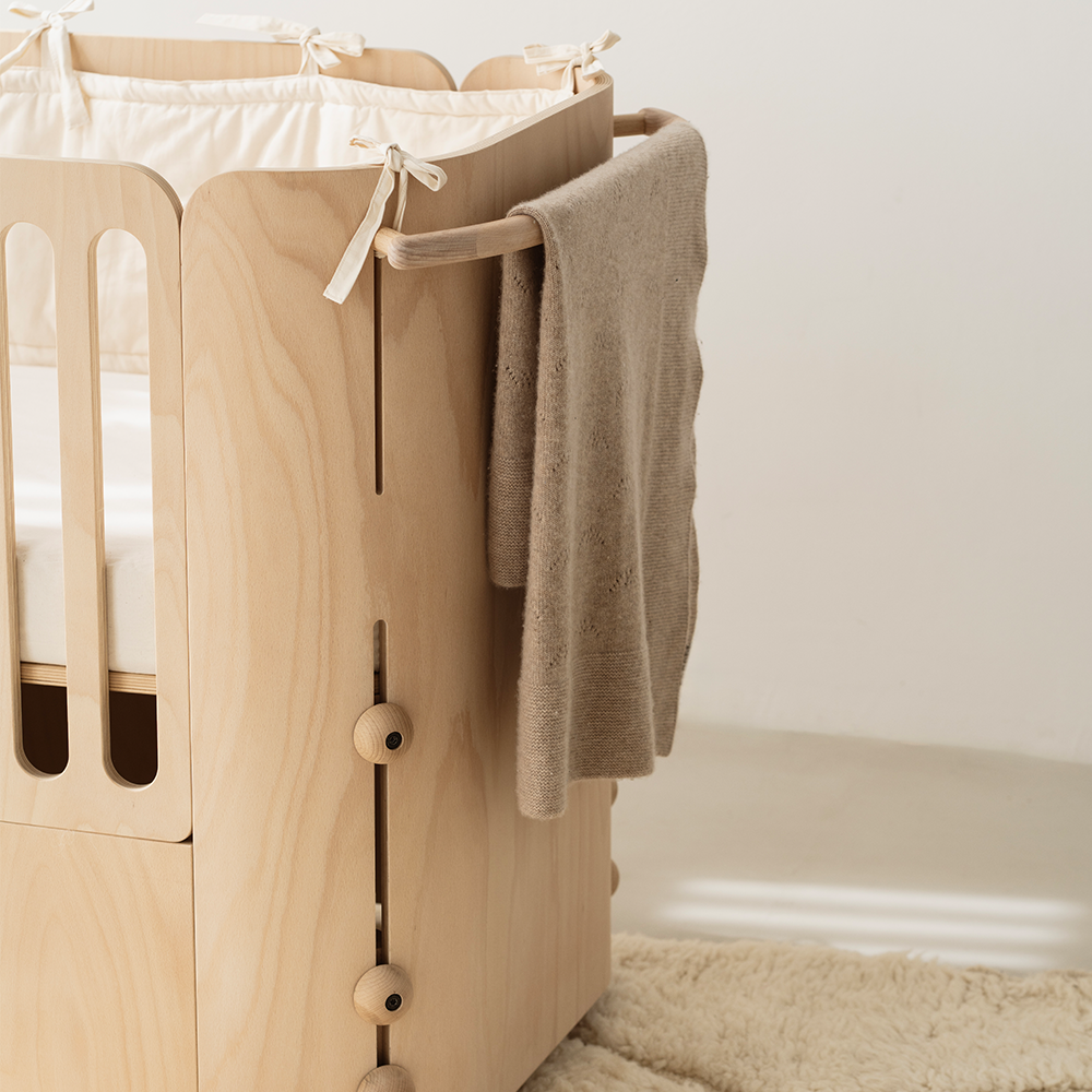 Nani Berlin 4-in-1 mitwachsendes Babybett