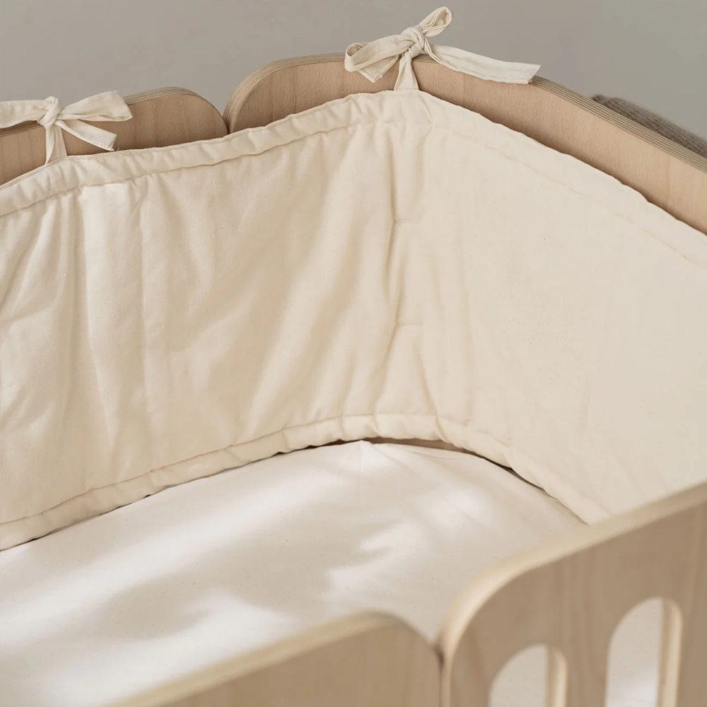Nani Berlin Bettnestchen 4-in-1 mitwachsendes Babybett Weiss