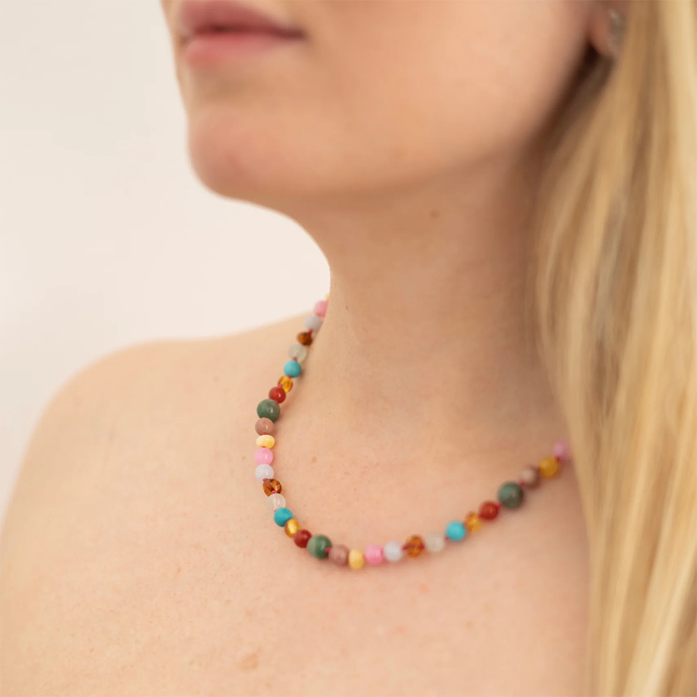 Nirrimis Amber Necklace for Adults Billie