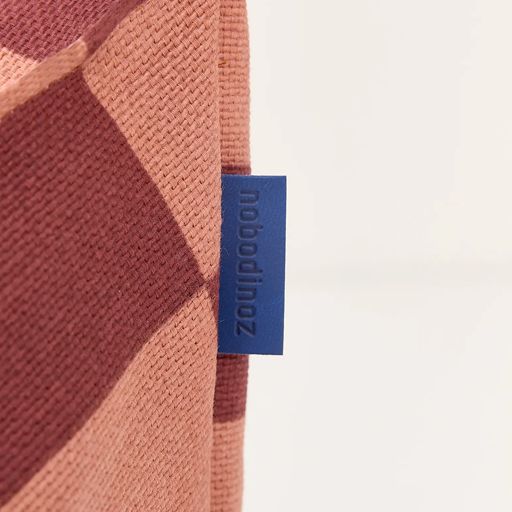 Nobodinoz Armchair Sitzsack 'Vibes' Maroon Tiles