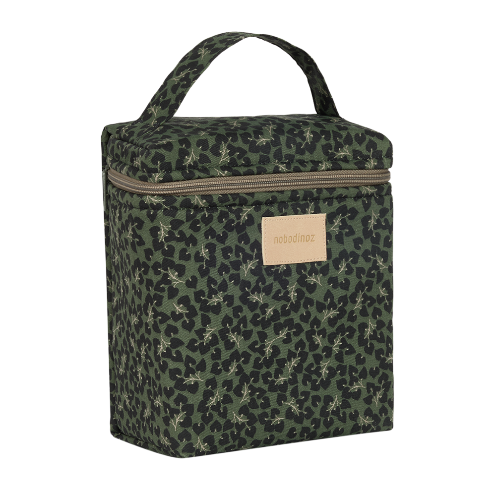 Nobodinoz Thermal Bag for Baby Bottle 'Hyde Park' Forest Yumiko
