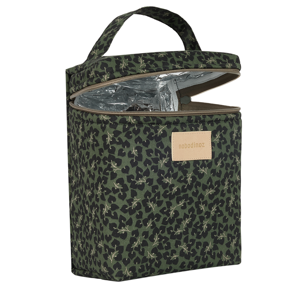 Nobodinoz Thermal Bag for Baby Bottle 'Hyde Park' Forest Yumiko