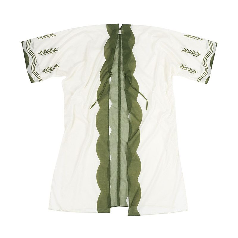 Nobodinoz Kimono &#39;Portofino&#39; Green