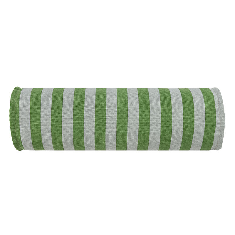 Nobodinoz Kissen &#39;Vibes&#39; Green Blue Stripes