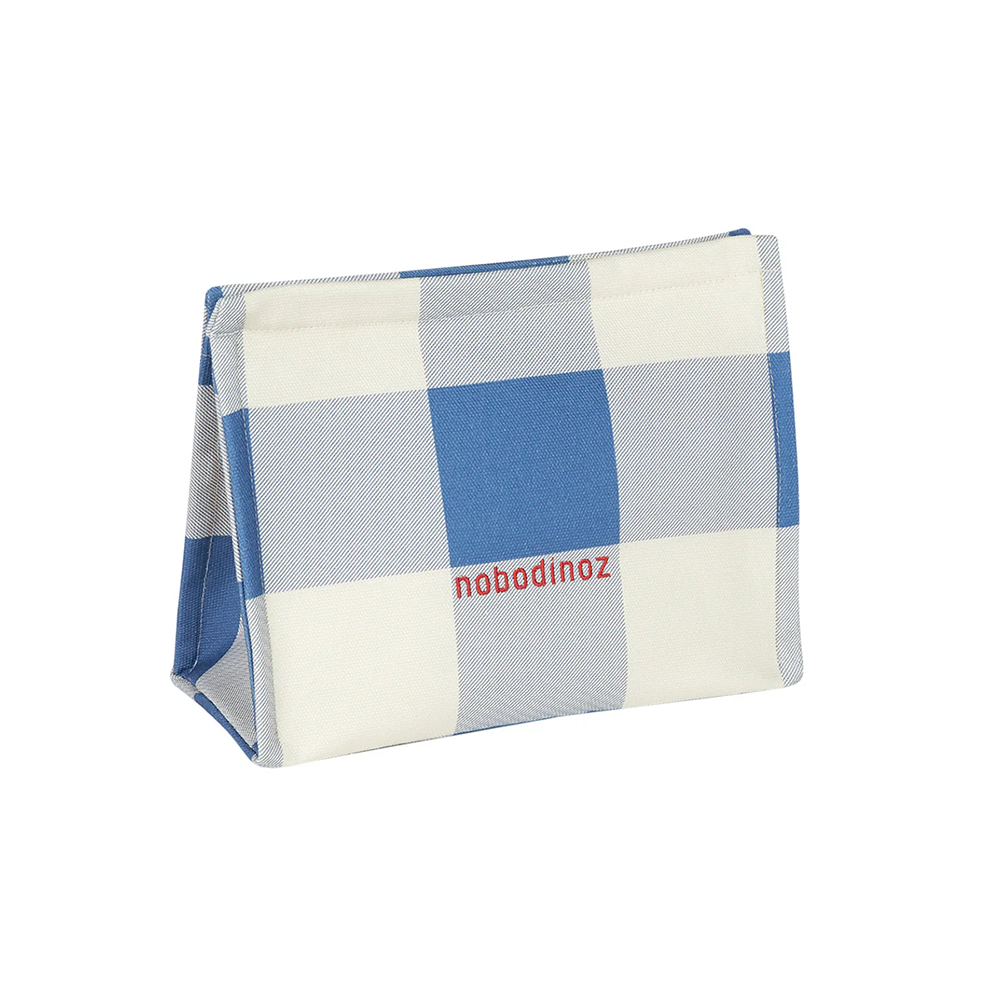 Nobodinoz Wasserfeste Strand Pouch &#39;Portofino&#39; Blue Waves