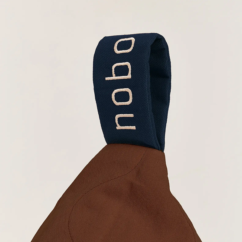 Nobodinoz Gesteppter Sitzsack Prune