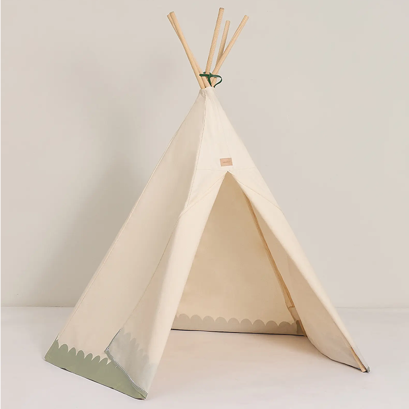 Nobodinoz  Arizona Tipi Zelt &#39;Vibes&#39; Green