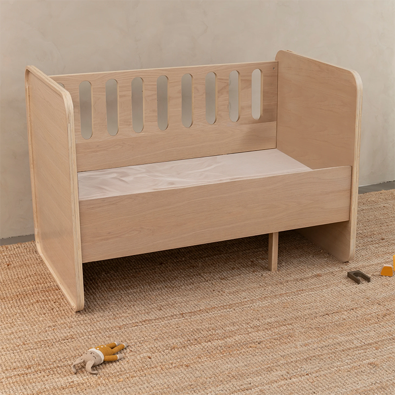 Nofred Baby- und Juniorbett &#39;Form&#39; Oak