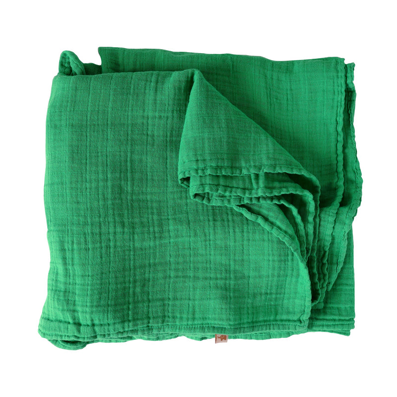 Nuschi-Decke in Grün von Petit Stellou