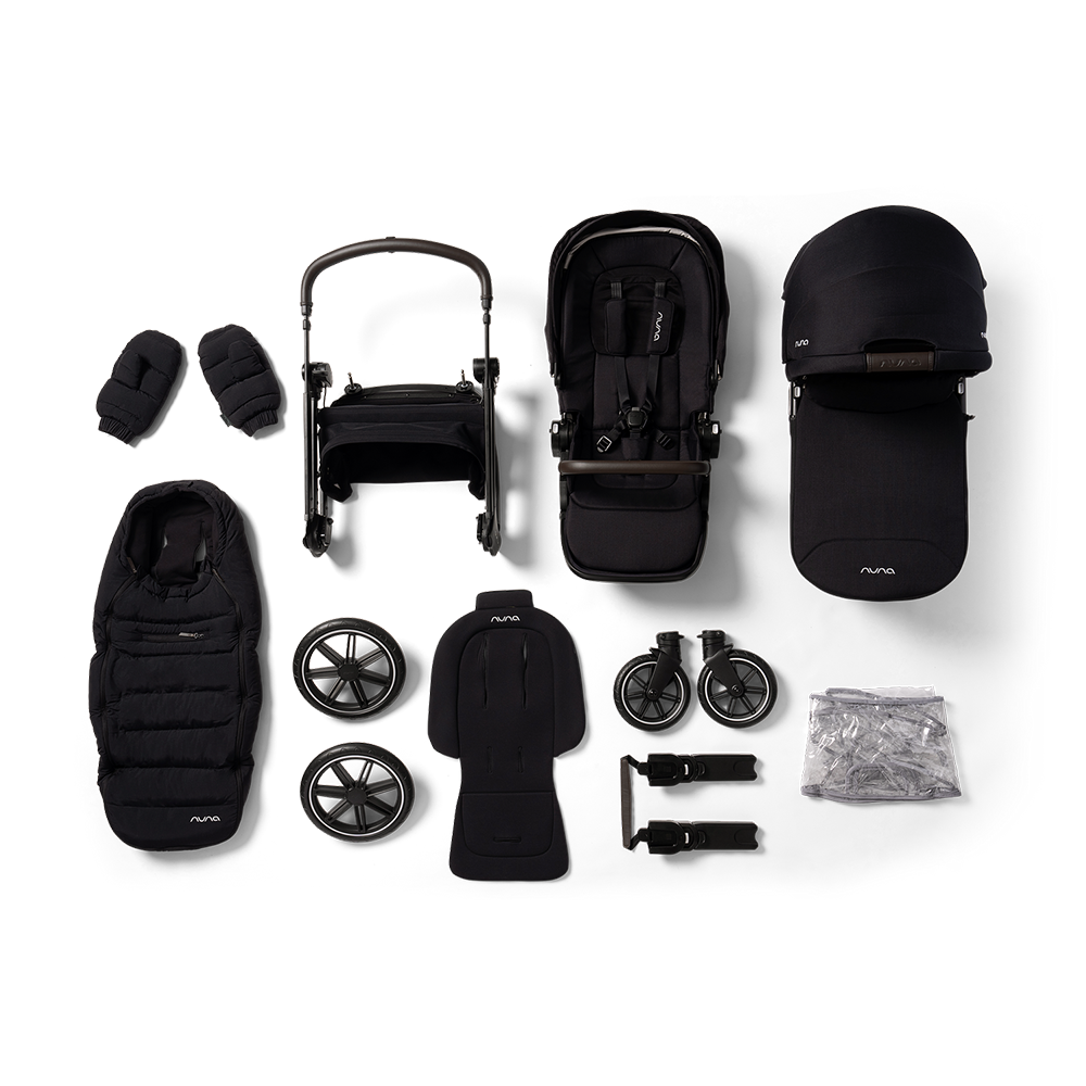 NUNA Triv lx All-in-One Set Caviar