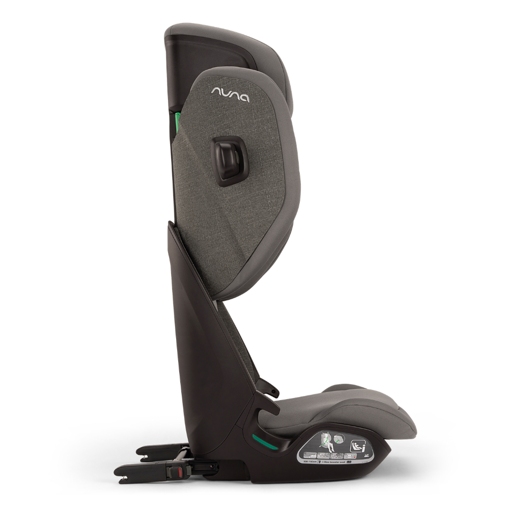Nuna Aace lx Thunder mit höchster Sitzposition von der seite