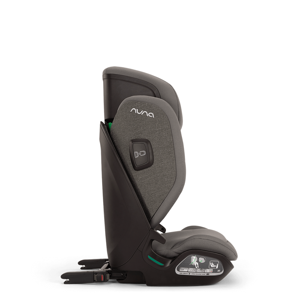 Nuna Aace lx Thunder von der seite in tiefster Position 
