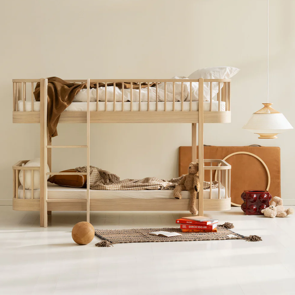 Oliver Furniture  Original Halbhohes Etagenbett Wood 90 x 200 cm Eiche
