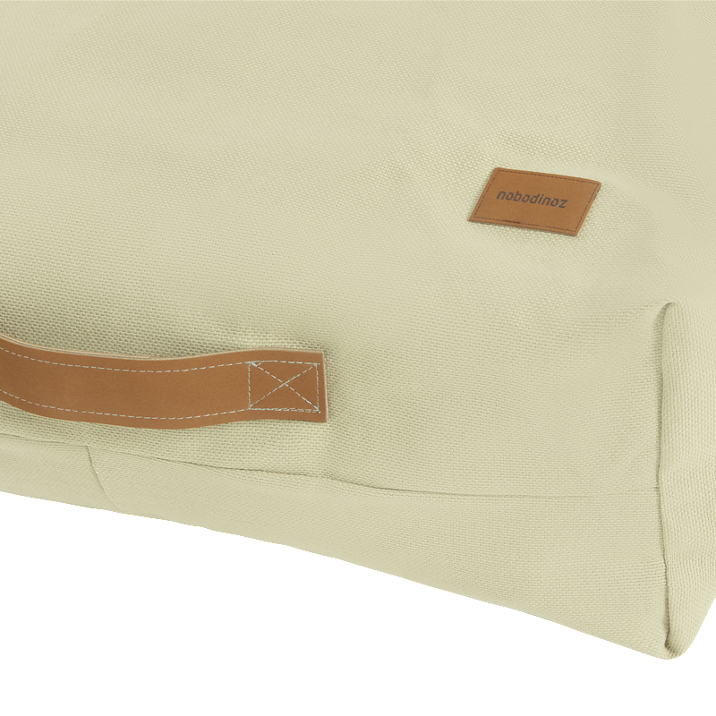 Nobodinoz Sitzsack Kinder 'Oasis' Canvas laurel green online kaufen