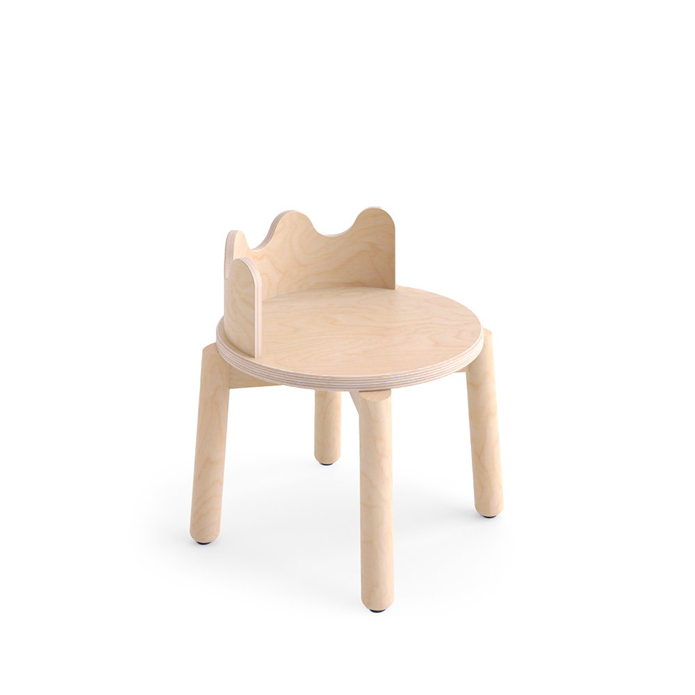 Oeuf NYC  Kinderstuhl &#39;Moss&#39; 2er Set  Birke