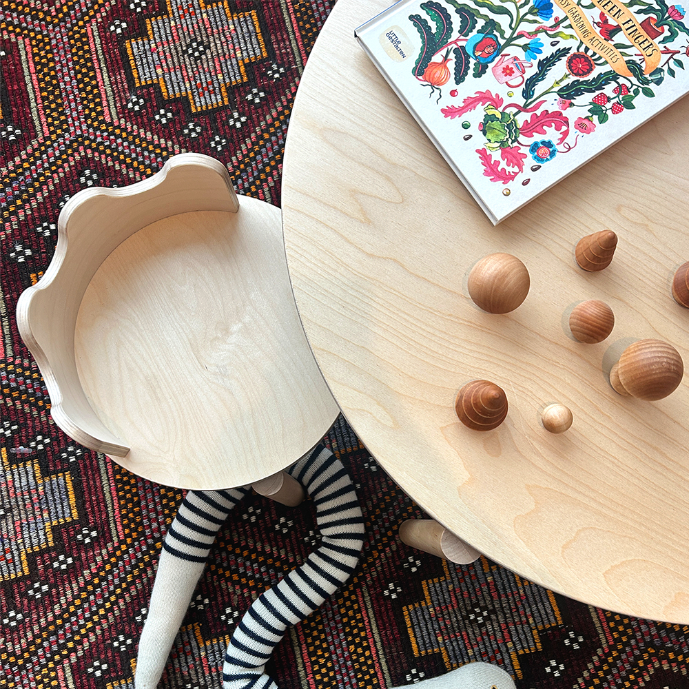 Oeuf NYC  Kinderstuhl &#39;Moss&#39; 2er Set  Birke