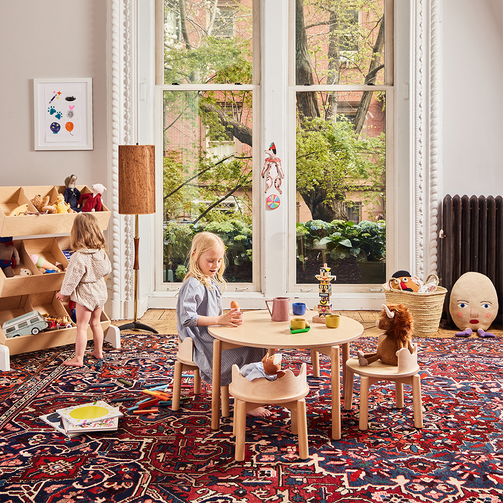 Oeuf NYC  Kinderstuhl &#39;Moss&#39; 2er Set  Birke