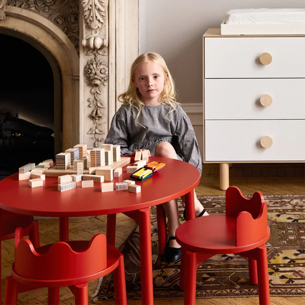 Oeuf NYC  Kindertisch 'Moss' Tomato - Online MY SNOWFLAKE