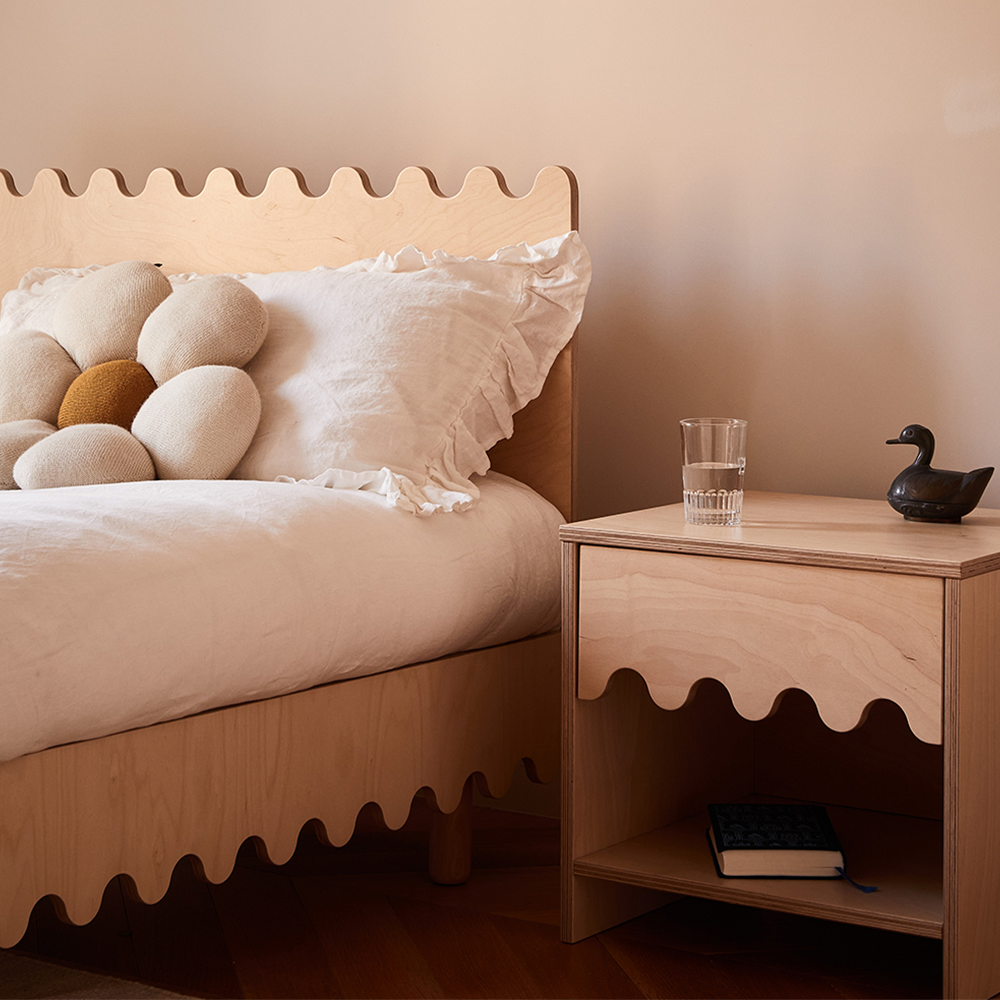 Oeuf NYC  Kinderbett &#39;Moss&#39; Twin  Birke 90 x 200 cm