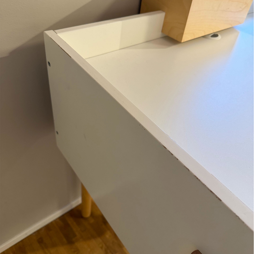 Ausstellungsstück Oeuf NYC  Schreibtisch Brooklyn  Birke/Weiss