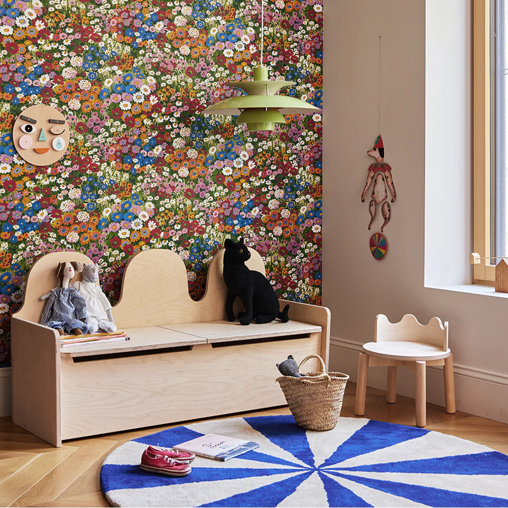 Oeuf NYC  Bank mit Aufbewahrung 'Camel' Birke